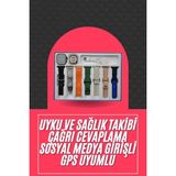 Kaia Life Akıllı Saat Unisex Akıllı Saat Çoklu Kordon Seçeneği Çelik Kordon Plastik Kordon