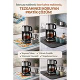 Kaia Life Çay Matı Çay Makinesi % 100 Mikrofiber Altlığı Su Emici Tezgah Koruyucu Kurulama Matı