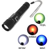 Kaia Life Cree Tg LED 1000 Lümen Göstergeli Fonksiyonel El Feneri Watton WT-732