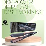 Kaia Life Dempower DP-134 Saç Tost Makinesi 220°C Isı Ayarlı 360° Dönebilen Kablo ile Hızlı Kullanım
