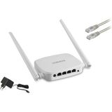 Kaia Life Everest EWR-301, 4port, 300MBPS, 2.4ghz Wifi, Masaüstü, Megabit, Repeater, Router, Access Point