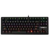 Kaia Life Gamdıas Hermes-E2, USB Kablolu, Ingilizce, Rainbow Backlight, Blue Mekanik Switch, Gaming Klavye