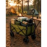 Kaia Life Kamp, Piknik, Plaj ve Alışveriş Için Çok Amaçlı Katlanabilir Wagon