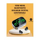 Kaia Life Led Ekranlı Kablosuz Kulaklık – Gürültü Önleyici Mikrofon Ve Dokunmatik Özellikli