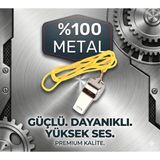 Kaia Life Metal Ipli Hakem ve Deprem Düdüğü (24'lü)