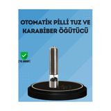 Kaia Life Pilli Baharat Değirmeni Karabiber Tuz ve Baharat Öğütücü