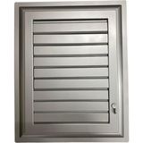 Kaia Life Plastik Menfez 45X55 Gümüş Banyo Wc Havalandırma