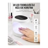 Kaia Life Protez Tırnak Kurutucu Kalıcı Oje LED Oje Kurutucu Uv Işınlı Taşınabilir