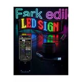 Kaia Life Rgb LED Matrix Panel 60 cm 16X96 Piksel Kayan Yazı ve Animasyon Destekli