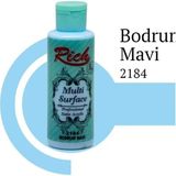 Kaia Life Rich Multi Surface 2184 Bodrum Mavi Akrilik Boya 120 cc