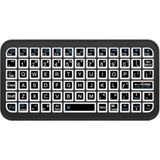 Kaia Life Şarjlı Kablosuz Mini Rgb Klavye Uzun Pil Ömürlü