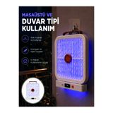 Kaia Life Şarjlı UV Işıklı Sinek Öldürücü Cihaz Beyaz Elektrikli Sivrisinek Yok Edici