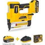 Kaia Life Sgs 5165 Akülü Zımba ve Çivi Çakma Tabanca Makinası 20 Volt