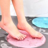 Kaia Life Silikon Fırçalı Banyo Masaj Matı ve Ayaklar Için Topuk Masaj Paspası