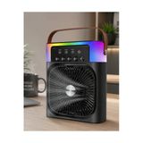 Kaia Life Taşınabilir Sprey Fan Rgb Işıklı Mini Klima Soğutucu Nemlendirici Usb Şarjlı