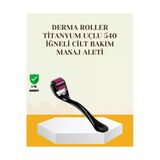 Kaia Life Titanyum Dermaroller 540 İğne Cilt Onarım Ve Kolajen Üretim Desteği