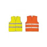 Kaia Life Turuncu Reflektörlü Fosforlu Ikaz Yeleği