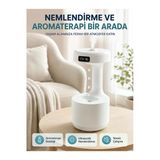 Kaia Life Yağmur Damlası Hava Nemlendirici Ultrasonik Buhar Makinesi 800 Ml Aroma Difüzör