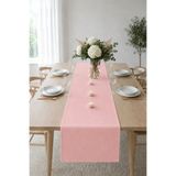KaiHome Rosy Keten Runner Pembe