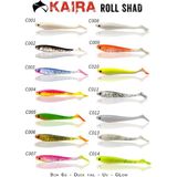 Kaira Roll Shad C014 9 cm 6 gr 3PCS Sahte Balık