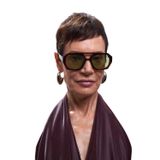 Kaitlyn Brown Green Güneş Gözlüğü