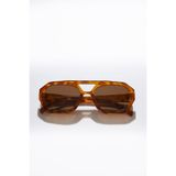 Kaitlyn Orange Brown Güneş Gözlüğü