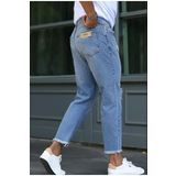 Kaizer Denim Erkek Buz Mavi Baggy Jeans