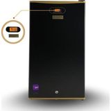 Kaizer Kaizer Germany Çift Sistem Kaizer Germany 95 Litre Siyah Rose Gold Dijital Göstergeli 12/24/220 V Buzdolabı