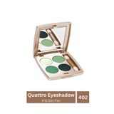 KAJAL 4'lü Göz Farı & Quattro Eyeshadow Beyaz-Açık Yeşil-Yeşil-Derin Mavi- No: 402
