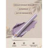 Kajal Natali Waterproof Göz Kalemi ve Göz Farı No: 463 - Açık Pembe