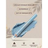 Kajal Natali Waterproof Göz Kalemi ve Göz Farı No: 477 - Mavi