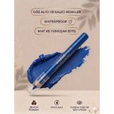 Kajal Natali Waterproof Göz Kalemi ve Göz Farı No: 478 - Lacivert