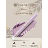 Kajal Natali Waterproof Göz Kalemi ve Göz Farı No: 484 - Lila