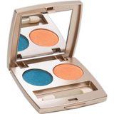 KAJAL Shimmer İkili Toz Göz Farı Turkuaz-Açık Şeftali No: 221