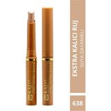 Kajal Uzun Süre Kalıcı Ruj & Long Lasting Lipstick No: 638 - Metalik Bej - 638