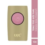 Kajal Yüksek Renk Pigmentasyonlu Tekli Toz Göz Farı Gri - No: 134