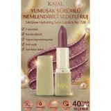 KAJAL Yumuşak Sürümlü Nemlendirici Sedefli Ruj – SilkGlow Hydrating Satin Lipstick No: 728