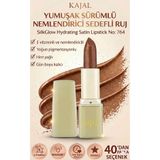 KAJAL Yumuşak Sürümlü Nemlendirici Sedefli Ruj – SilkGlow Hydrating Satin Lipstick No: 764