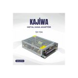 KAJİWA Mervesan 12v 10a Metal Kasa Adaptör - Trafo 120 Watt -mrwpower