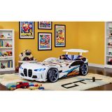 Kaju Carbed Arabalı Çocuk Yatak Gtx Full Beyaz