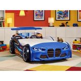 Kaju Carbed Arabalı Çocuk Yatak Gtx Full Mavi