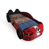 Kaju Carbed Arabalı Çocuk Yatak Muscle Full Kırmızı