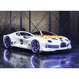 Kaju Mobilya Kaju Moon Aero Premium Beyaz Arabalı Yatak - 90 x 190 cm
