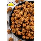 KAJUNUTS Premium Gurme Serisi Ballı Susamlı Leblebi Iri Boy Kuruyemiş Taze Lezzetli Çerez Net (500gram)