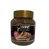 Kakaolu Krem Tahin Helva 350g (PANCAR ŞEKERİ İLE ÜRETİLMİŞTİR, KORUYUCU İÇERMEZ)