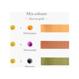 Kakimori Inkstand Colour Karıştırabilir Dolma Kalem Mürekkebi 35 ml - Harvest Gold - Altın