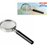Kakosan Metal Çerçeveli Büyüteç 90 mm BÜY86049 - Siyah