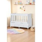 Kaktüs Avm Anne Yanı, Çekmeceli, Sallanır Beşik 60 X 120 Beyaz