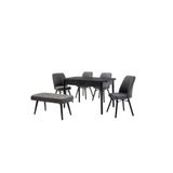 Kaktüs Avm Mutfak Masası Salon Masası Masa Sandalye Takımı Açılır Masa Bench Sandalye