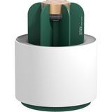 Kaktüs Sivrisinek Kovucu Katil Elektrikli UV Işık USB Şarj Portu Powered Dumansız Kokusuz Böcek Katil Lamba Saksı Şekli Akıllı Ev Kitleri Hareketli Taşınabilir(white&green)-LAYFOO